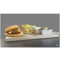 Onze Pulled Burger combineert sappig pulled beef, cheddar kaas, luxe truffelmayo, frisse ijsbergsla, rode ui en tomaat. 