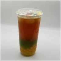 <sub>Jasmine tea , melk ,fructose met topping Brown sugar milk tea</sub>