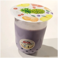 <sub>Jasmine tea , melk ,fructose, Taro Poeder met topping Brown sugar milk tea</sub>